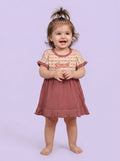 BabyRon Sweet – Premium Cotton Baby Girl Frock (0–12 Months)