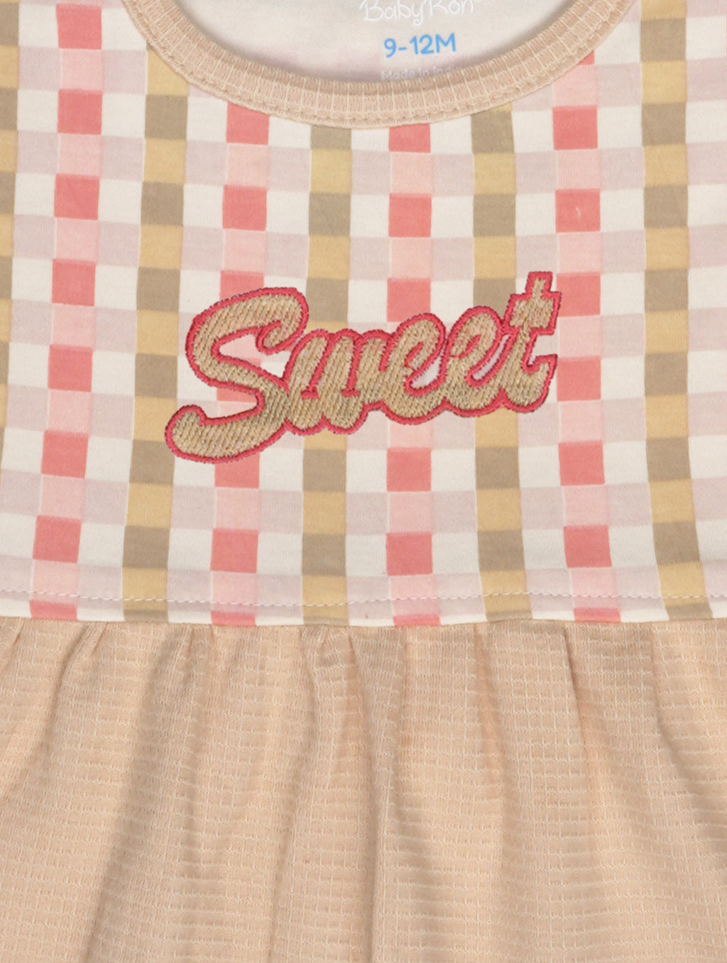 BabyRon Sweet – Premium Cotton Baby Girl Frock (0–12 Months)