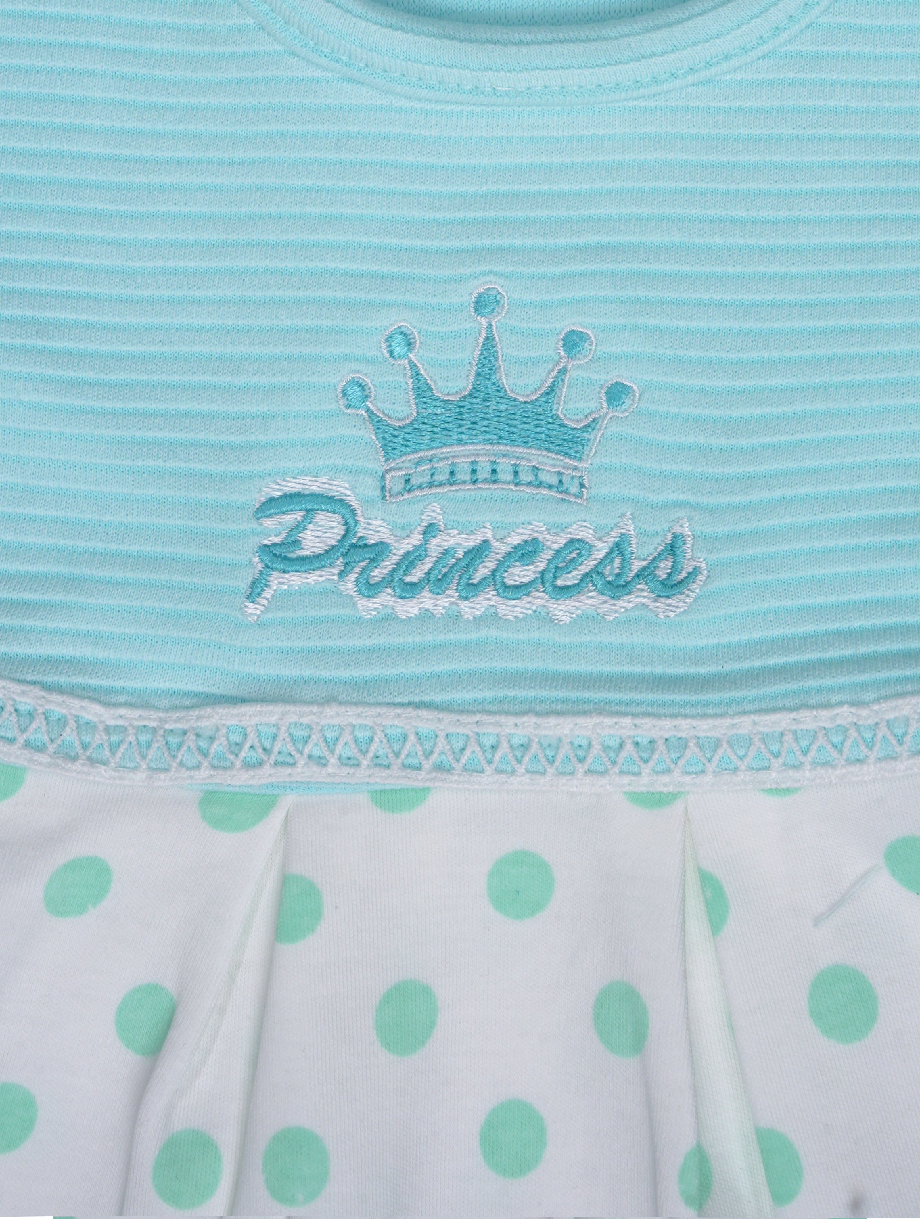 BabyRon Tiara - Premium Cotton Baby Girl Frock (0–12 Months)