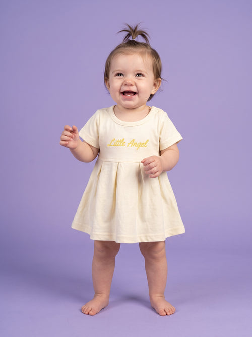 BabyRon Angel – Premium Cotton Baby Girl Frock (0–12 Months)