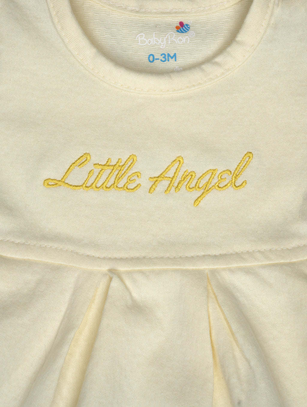 BabyRon Angel – Premium Cotton Baby Girl Frock (0–12 Months)